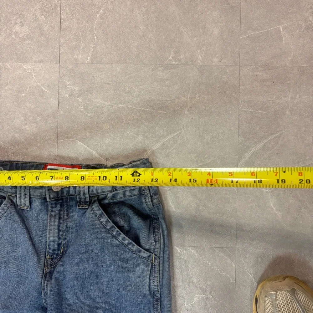 Old Navy Kids Painter's Pants Reissue Blue Denim Carpenter Utility Jeans Size 10